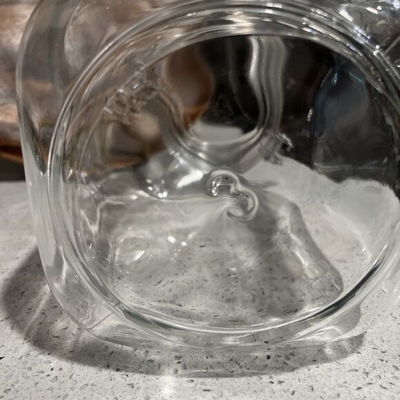 Bormioli Rocco Fido 3 Liter Square Swing Top Mason Jar, Italy. COTTAGE CORE - Picture 4 of 8